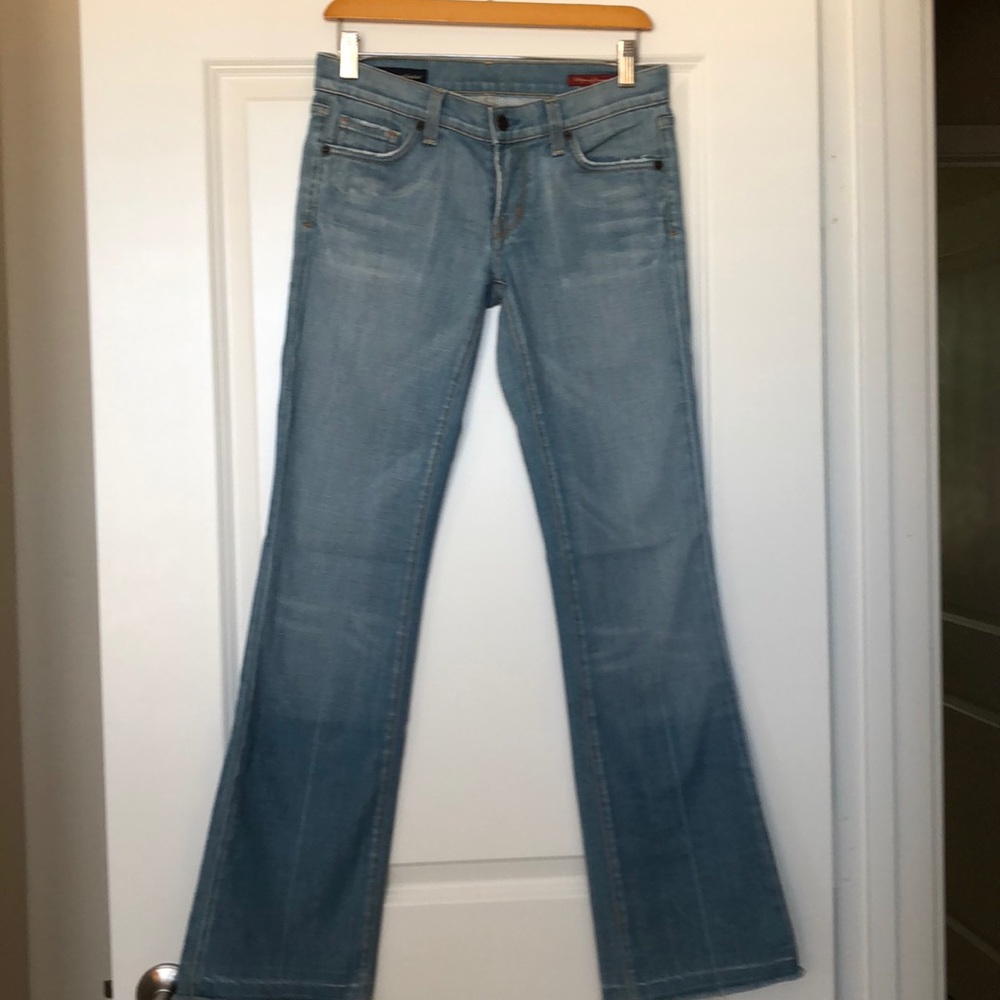 Cool Citizens of Humanity wide leg jean.👖